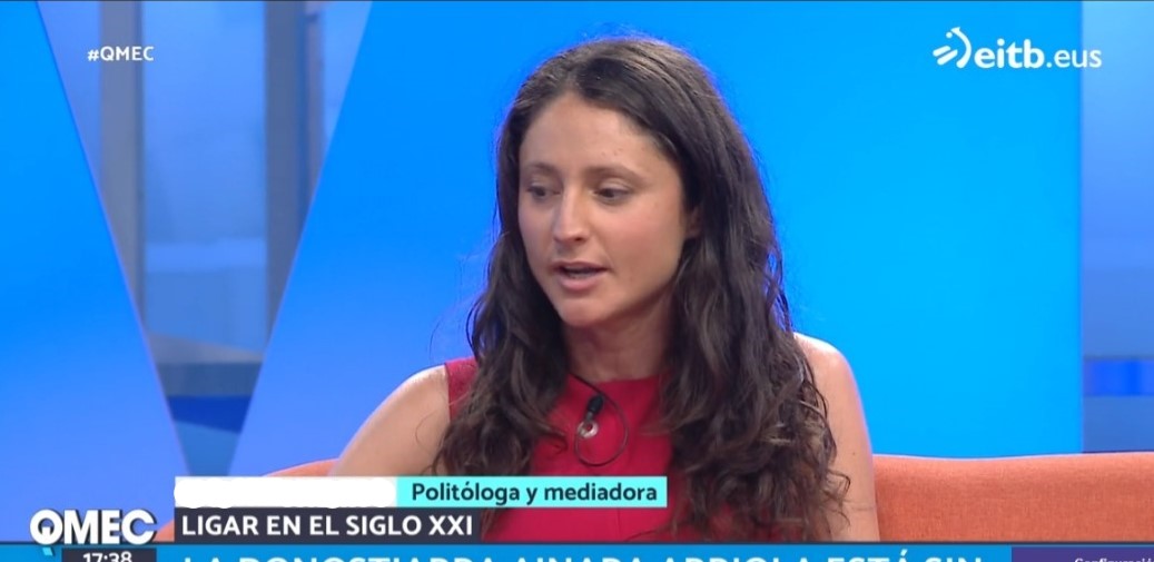 Ainara Arriola en EITB